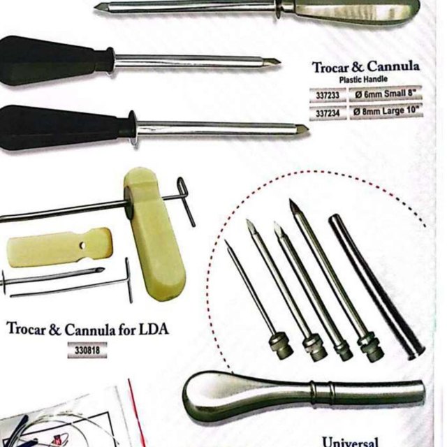 Trocar, Cannula and Bull Holders — IBM Investment Ltd. product photo